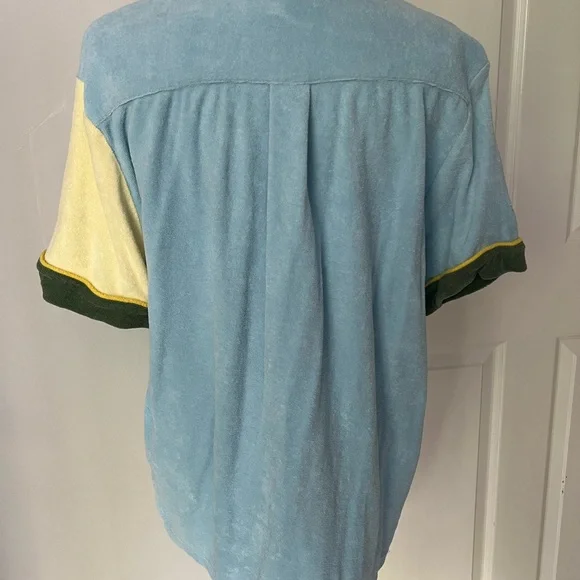 Unisex Tombolo ‘Le Sirenuse’ Limoncello Cabana Shirt size Small - Picture 7 of 10